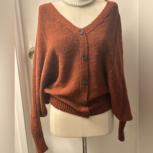 Ruby Moon V Neck Sweater New w/o Tags. XS